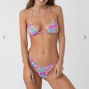 Bright Swimwear Bikini Set - Citrus Floral